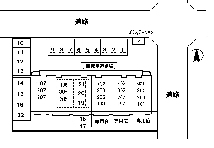 駐車場