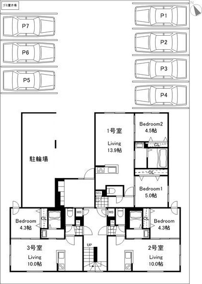 駐車場